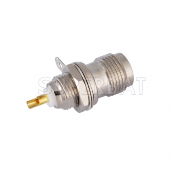 TNC Jack Female Connector Straight Bulkhead Solder