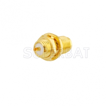 SMA Female Bulkhead Terminal Solder Cup Post Connector