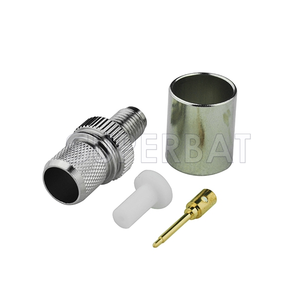 N Female Jack Crimp Connector For RG8, LMR400, RG213 Coaxial Cable – USA