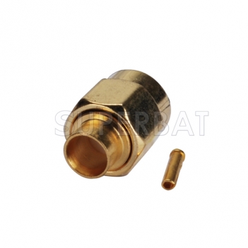 Superbat RP-SMA Plug (female socket) RF Connector Solder for .141" cable RG402