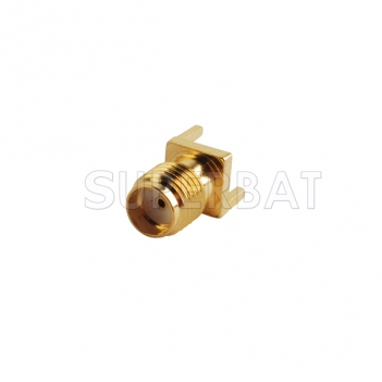 SMA Female PCB Mount 2 Pin feet Straight Connector