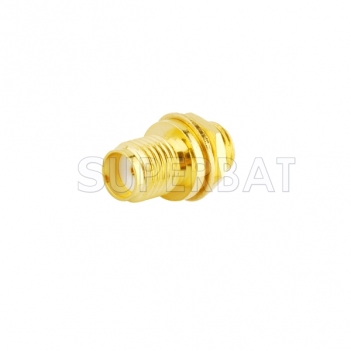 SMA Female Bulkhead Terminal Solder Cup Post Connector