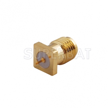 SMA Female Jack Connector Straight PCB Mount