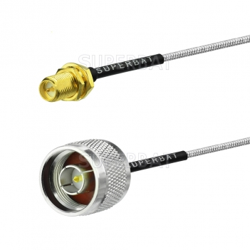 RF cable N male to RP-SMA male antenna pigtail coaxial cable