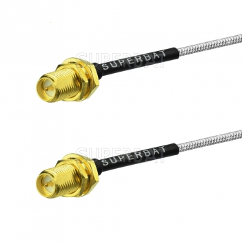 RF Coaxial Cable Semi-rigid RG-405 with SMA to SMA Coax Pigtail Cable