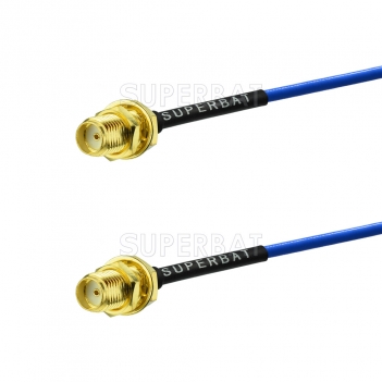 Hot sale SMA female to SMA Jack RF connector pigtail rg405 .086"