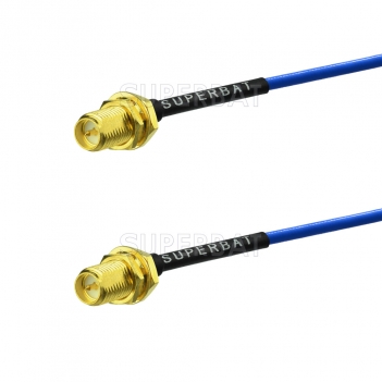 RF Coaxial Semi-rigid Cable RG405 With SMA female To SMA Jack Cable