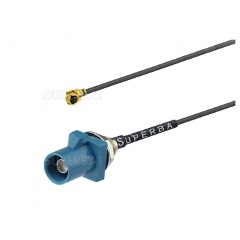 IPX / u.fl to Fakra Plug "Z" Pigtail,50 Ohm, Cable 1.13mm AUTOMOTIVE ANTENNA Coaxial CABLE