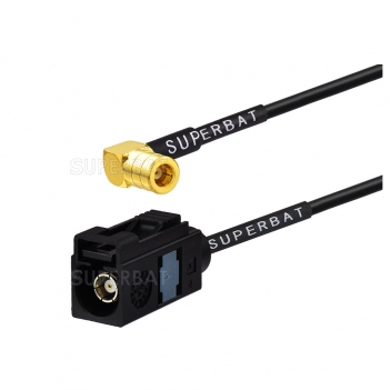 SMB male connector with FAKRA A for RG174 cable,cable assembly ,patch cord ,pigtail