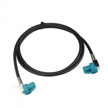 HSD Cable Assembly Z Code Right Angle Jack to Z Code Right Angle Jack 120cm