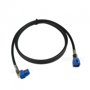 HSD Cable Assembly C Code Right Angle Jack to C Code Straight Plug 120cm