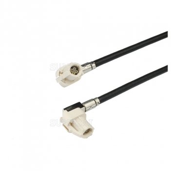 HSD Cable Assembly B Code Right Angle Jack to B Code Right Angle Jack 120cm