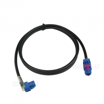 HSD Cable Assembly C Code Right Angel Jack to C Code Straight Jack 120cm