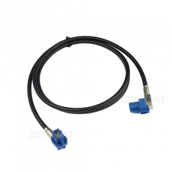 HSD Cable Assembly C Code Right Angle Jack to C Code Right Angle Jack 120cm