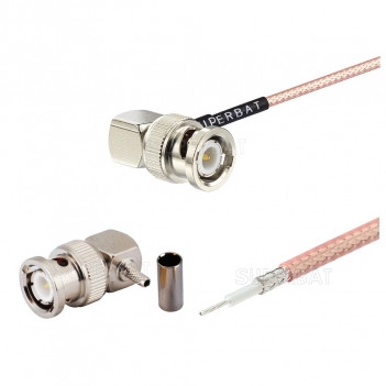Extension Cable BNC JACK Custom RF Cable Assembly Connector Adapter Pigtail Coaxial Cable RG316