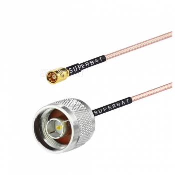 Antenna cable male N-type to male SMB for RG316