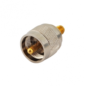 RF Coaxial Coax Handheld Radio Antenna Adapter SMA Female to UHF Male PL-259 Straight Connector Adaptor for Baofeng UV 5R QUANSHENG TYT