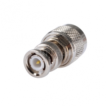 RF Coaxial Coax Handheld Radio Antenna Adapter BNC Male to UHF Male PL259 Connector Straight Adaptor