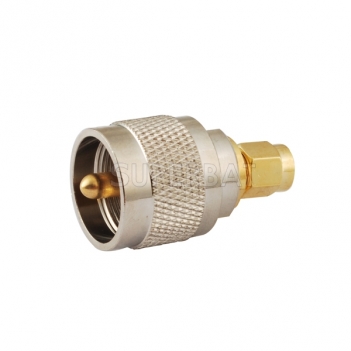 RF Coaxial Coax Handheld Radio Antenna Adapter SMA Male to UHF Male pl259 PL-259 Straight Connector Adaptor for Baofeng Wouxun Icom Yaesu