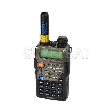 Short Antenna SMA Female for Baofeng GT-3 UV-5R BF-888s Ham Radio - Handheld Stubby Antenna for Linton PUXING Wouxun two way radio