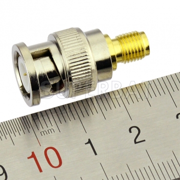 RF Coaxial Coax SMA Female to BNC Male Straight Connector  Handheld Antenna Adapter for Baofeng UV 5R QUANSHENG TYT two way radio