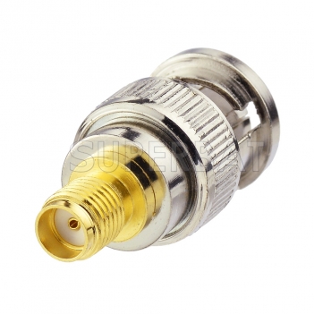 RF Coaxial Coax SMA Female to BNC Male Straight Connector  Handheld Antenna Adapter for Baofeng UV 5R QUANSHENG TYT two way radio