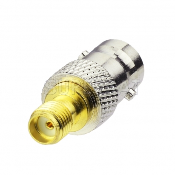 RF Coaxial Coax Handheld Radio Antenna Adapter BNC Female to SMA Female straight Connector Adaptor for Baofeng UV 5R QUANSHENG TYT 2 way radio