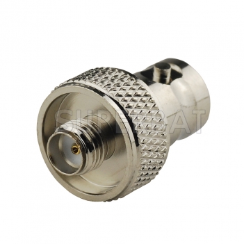 RF Coaxial Coax Handheld Radio Antenna Adapter Female SMA to Female BNC straight Connector Adaptor for Baofeng UV 5R QUANSHENG TYT 2 way radio