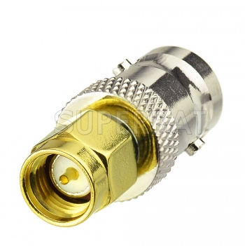 RF Coaxial Coax Handheld Radio Antenna Adapter BNC Female to SMA Male straight Connector Adaptor for Baofeng Wouxun Kenwood Icom Yaesu Two  way radios