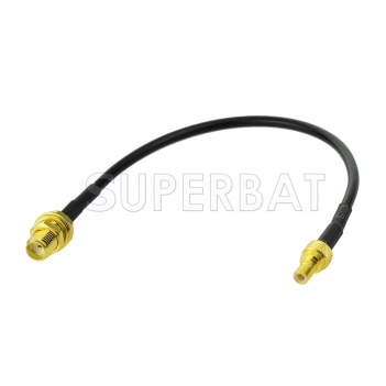 SMA Female to SMB jack Male  RG174 15cm for  Car Satellite SIRIUS XM DAB Radio Antenna Aerial Cable  Adapter