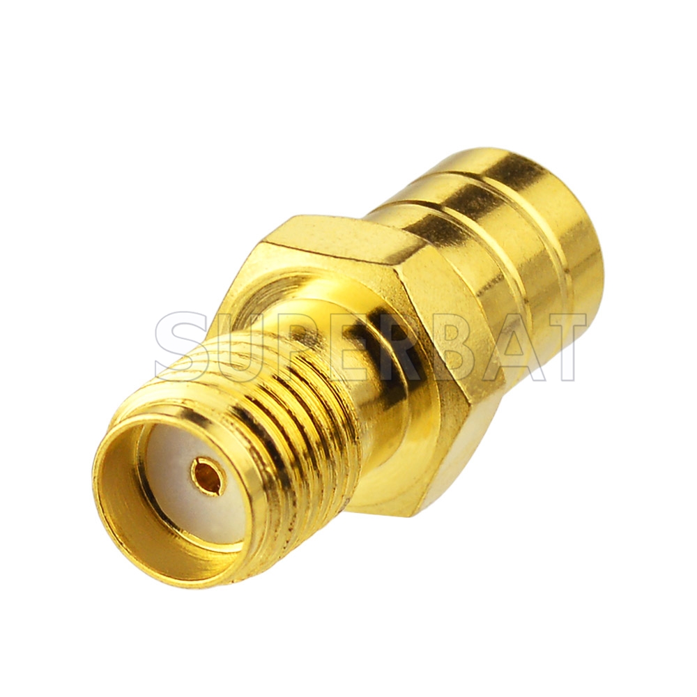 SMA Female to SMB Female RF Coax Adapter fro Car Satellite ...