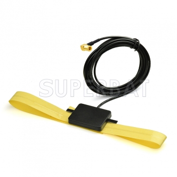 DAB car radios aerial internal glass mount of SMB connector
