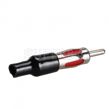 Car Radio Audio Aerial Antenna Din 41585 Male Plug Crimp Repair Connector Adaptor for RG58 Cable