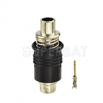 Car Radio RAKU RAST II 2 Male Aerial Antenna Connector Crimp Connector RG58 Connector