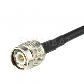 Pigtail TNC male to RP-TNC male Right Angle cable RG58 30CM