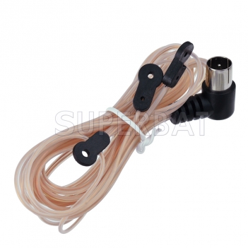 FM 75 UNBAL Dipole Indoor T Antenna HD Aerial Male Type F Connector T shape for  Yamaha Onkyo  Denon Radio Stereo Receiver
