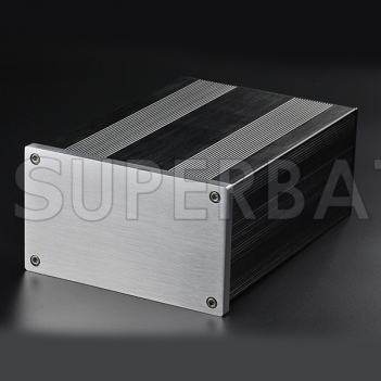 Aluminum Enclosure Case Amplifier 145mm*82mm*200mm（W*H*L）