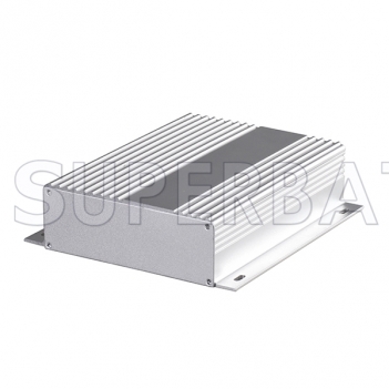 Aluminum Enclosure Case Tube with Flange 147mm*41mm*160mm（W*H*L）