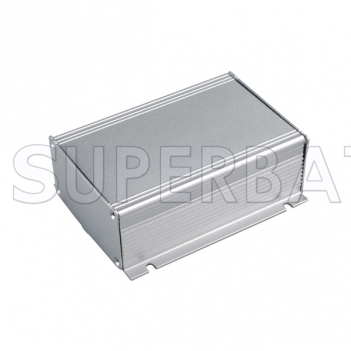 Aluminum Enclosure Case Tube with Flange 74mm*38mm*110mm（W*H*L）