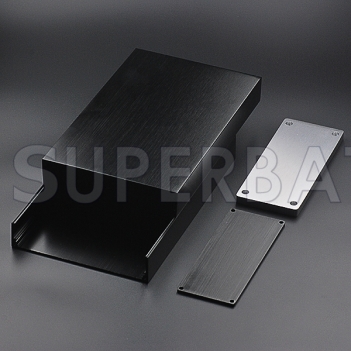 Aluminum Enclosure Case Amplifier 125mm*51mm*200mm（W*H*L）