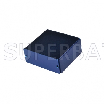 Blue Color Aluminum Enclosure Case Tube 50mm*24mm*58mm（W*H*L）