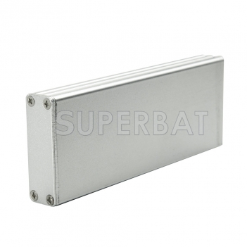 Aluminum Enclosure Split Body 43mm*14mm*110mm (W*H*L)