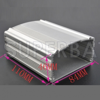 Aluminum Enclosure Case Tube 84mm*46mm*110mm（W*H*L）