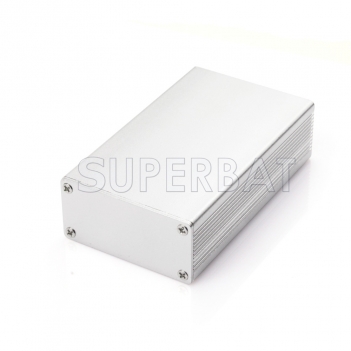 Aluminum Enclosure Tube Flanged 66mm*32mm*110mm (W*H*L)