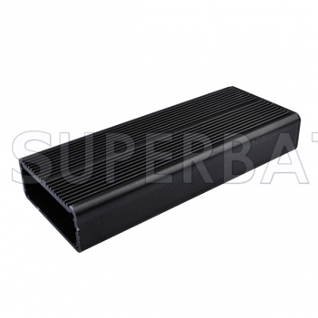 Aluminum Enclosure Case Tube 45.5mm*18.5mm*110mm（W*H*L）