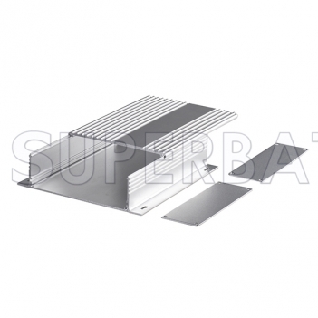 Aluminum Enclosure Case Tube with Flange 147mm*41mm*160mm（W*H*L）