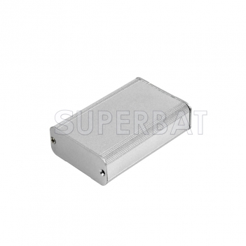 Silver Color Aluminum Enclosure Case 58mm*25mm*85mm（W*H*L）