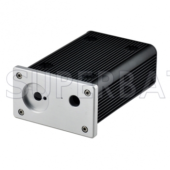 Aluminum Enclosure Case Amplifier 80mm*45mm*115mm（W*H*L）