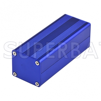 Blue Color Aluminum Enclosure Case Split Body 32mm*29mm*80mm（W*H*L）