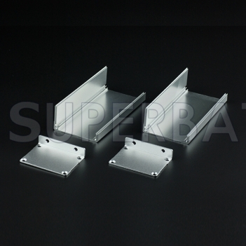 Aluminum Enclosure Case Tube with Flange 52mm*38mm*110mm（W*H*L）